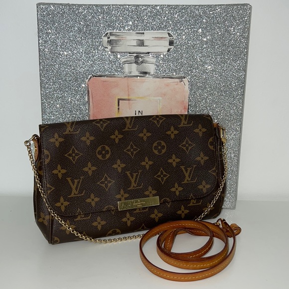 Louis Vuitton Handbags - 💎DISCONTINUED LOUIS VUITTON FAVORITE MM BROWN MONOGRAM CANVAS BAG💎